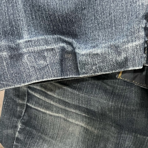 PAIGE Hidden Hills Womens Straight Jean Size Dark Wash Mid-Rise Size 27 boot - Picture 6 of 6